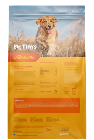 Dr. Tim's Metabolite Weight Management Formula Dry Dog Food