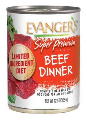 Evangers Super Premium Beef Dinner Canned Dog Food