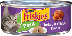 Friskies Pate Turkey & Giblets Wet Cat Food