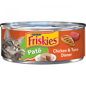 Friskies Pate Chicken And Tuna Dinner In Sauce Canned Cat Food