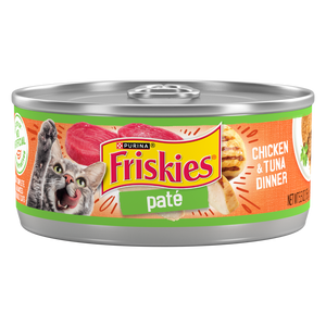 Friskies Pate Chicken and Tuna Dinner Wet Cat Food