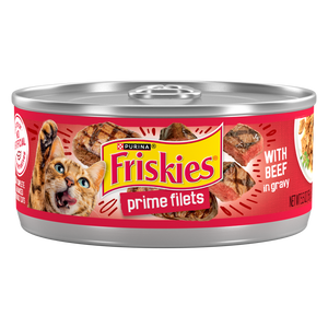 Friskies Prime Filets Beef in Gravy Wet Cat Food