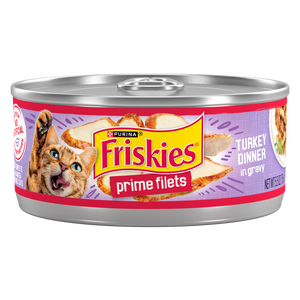 Friskies Prime Filets Turkey Dinner in Gravy Wet Cat Food