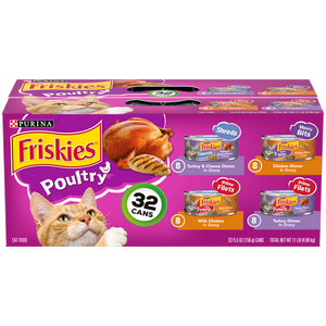 Friskies Poultry Variety Canned Cat Food