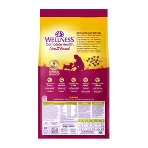 Wellness Complete Health Natural Small Breed Healthy Weight Turkey and Brown Rice Recipe Dry Dog Food