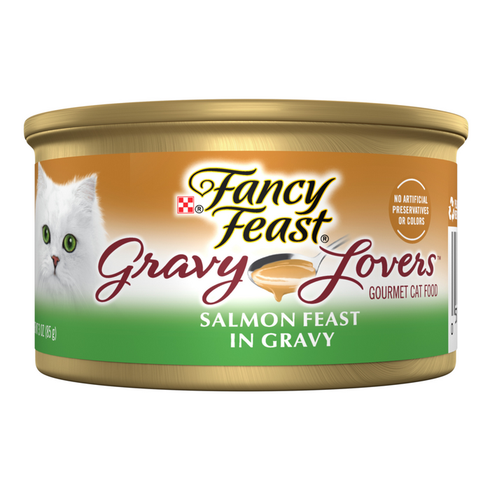 Fancy Feast Gravy Lovers Salmon Canned Cat Food