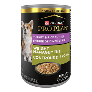 ProPlan Weight Management Turkey and & Rice Wet Dog Food