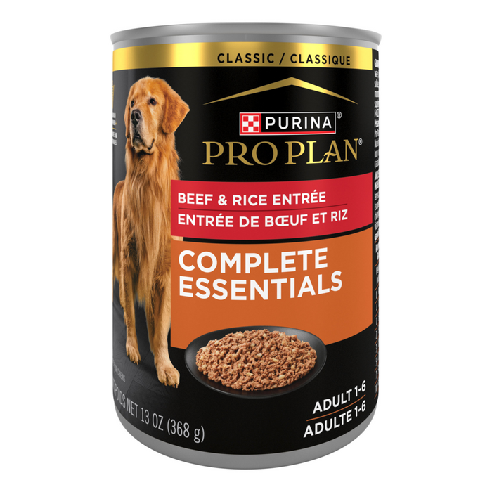 Purina Pro Plan Savor Adult Beef & Rice Entree Canned Dog Food