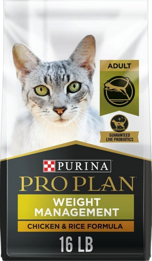 ProPlan Weight Management Chicken and Rice Dry Cat Food