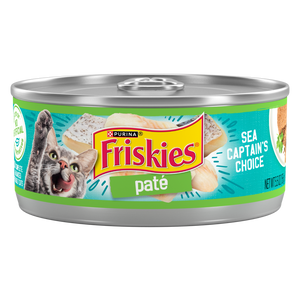 Friskies Pate Sea Captains Choice Canned Cat Food