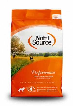 NutriSource Performance Chicken & Rice Dry Dog Food