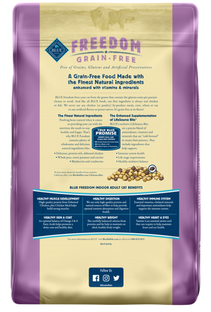 Blue Buffalo Freedom Grain-Free Indoor Adult Chicken Recipe Dry Cat Food
