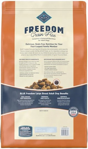 Blue Buffalo Freedom Grain-Free Large Breed Adult Chicken Recipe Dry Dog Food