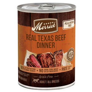 Merrick Grain Free Texas Beef and Sweet Potato Adult Wet Dog Food