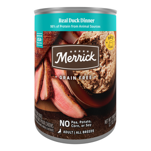 Merrick Grain Free 96% Duck Adult Wet Dog Food