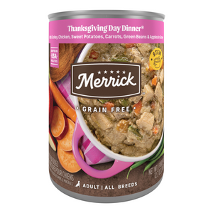 Merrick Grain Free Thanksgiving Dinner Adult Wet Dog Food