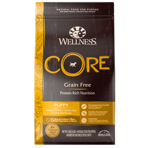 Wellness Core Grain Free Natural Puppy Health Chicken & Turkey Recipe Dry Dog Food