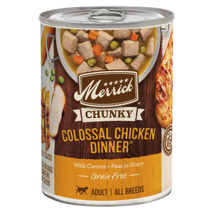 Merrick Grain Free Chunky Colossal Chicken Dinner Adult Wet Dog Food