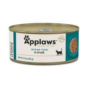 Applaws Natural Ocean Fish in Broth Can Cat Food