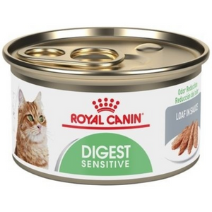 Royal Canin Feline Health Nutrition Digest Sensitive Loaf in Sauce Canned Cat Food