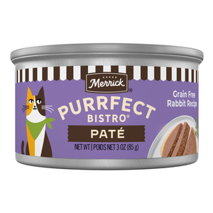 Merrick Purrfect Bistro Grain Free Rabbit Adult Wet Cat Food