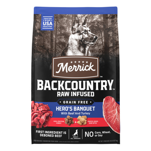 Merrick Backcountry Grain Free Hero's Banquet Adult Dry Dog Food