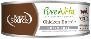 PureVita Grain Free 96% Real Chicken Entree Canned Cat Food