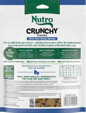 Nutro Crunchy Treats with Real Mixed Berries Dog Treats