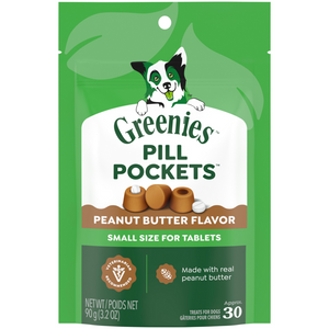 Greenies Pill Pockets Canine Peanut Butter Dog Treats