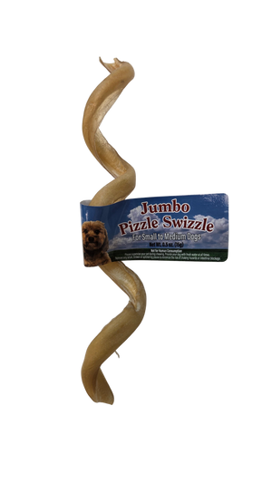 Nature's Own USA Jumbo Pizzle Swizzle Low Odor Bully Stick