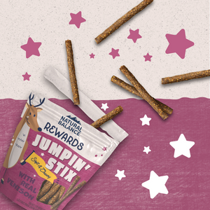 Natural Balance Rewards Jumpin' Stix With Real Venison Dog Treats