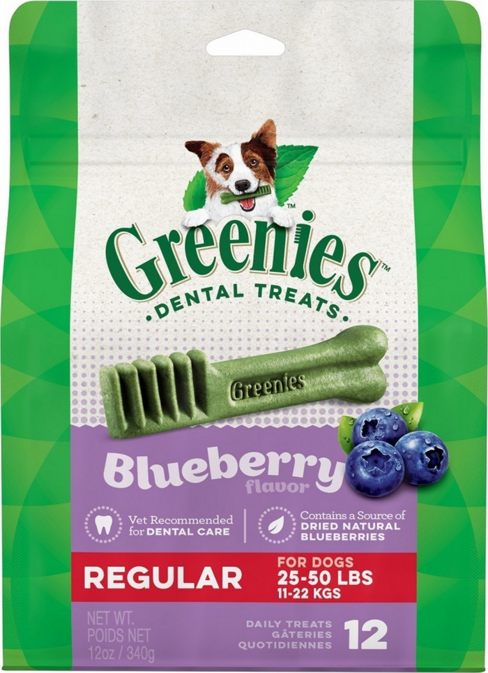 Greenies Regular Blueberry Dental Dog Chews