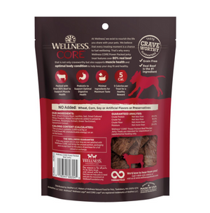 Wellness CORE Natural Grain Free Pure Rewards Beef Recipe Jerky Bites Dog Treats