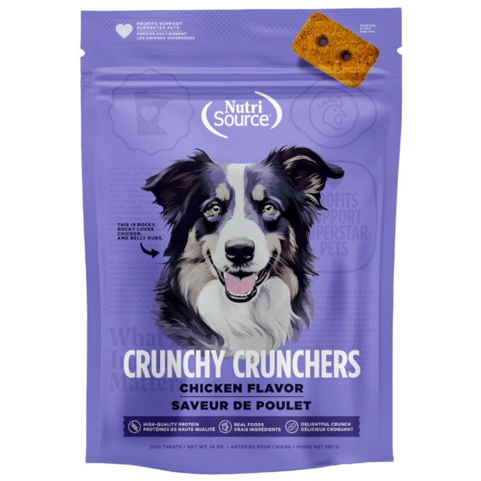 NutriSource Grain Free Chicken Biscuits Dog Treats