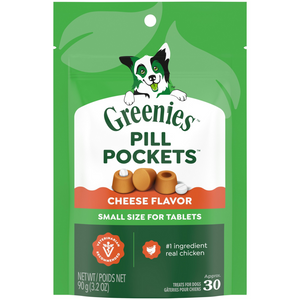 Greenies Pill Pockets Canine Cheese Flavor Dog Treats