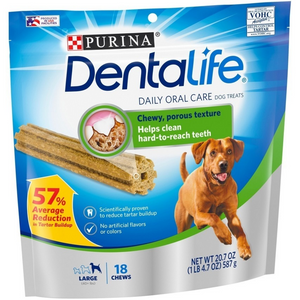 Dentalife Daily Oral Care Adult Large Breed Chicken Dog Treats