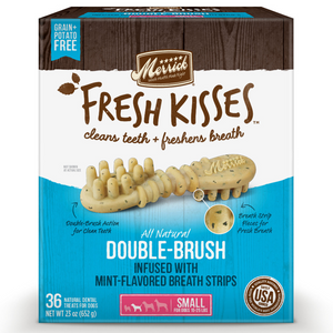Merrick Fresh Kisses Mint Dental Dog Chews Small