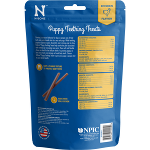 N-Bone Puppy Teething Treats Chicken Flavor Dog Treats