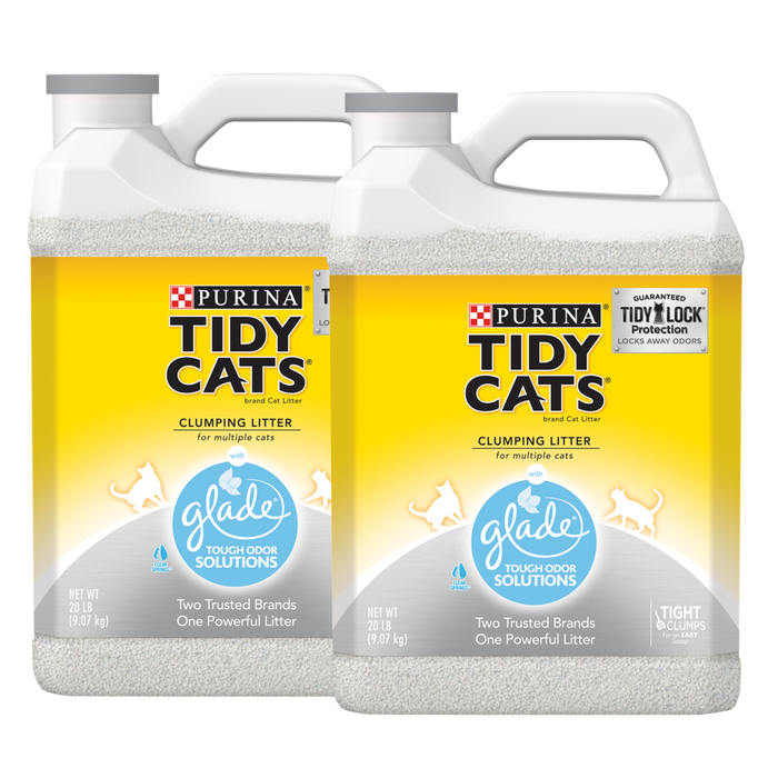 Tidy Cats Clumping Multi Cat Litter, Glade Clear Springs