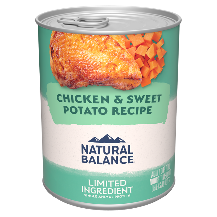 Natural Balance Limited Ingredient Grain Free Chicken & Sweet Potato Recipe Wet Canned Dog Food