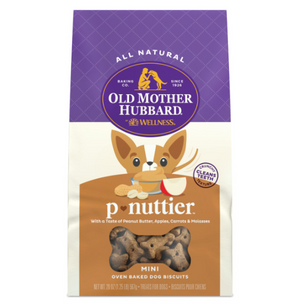 Old Mother Hubbard Crunchy Classic Natural P-Nuttier Mini Biscuits Dog Treats