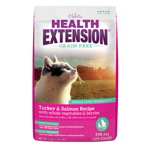 Health Extension Grain Free Salmon and Turkey Dry Cat Food