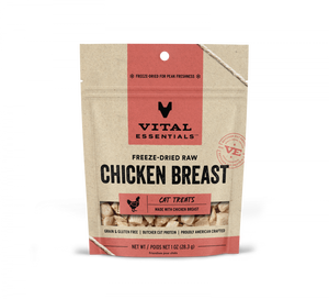 Vital Essentials Vital Cat Freeze Dried Grain Free Chicken Breast Cat Treats